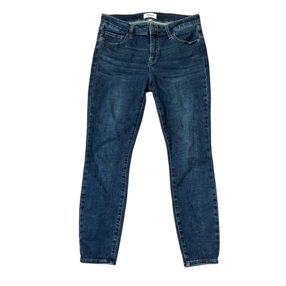 Pistola Dark Wash Skinny Jeans Size 28